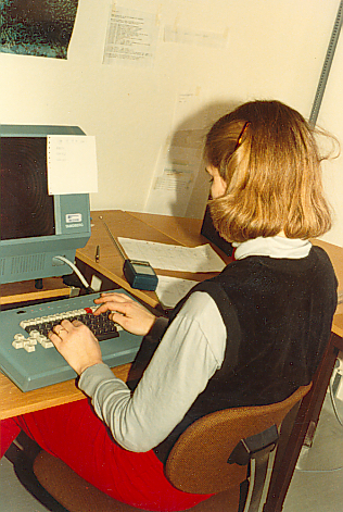 1981 Marie At Computer (1)
