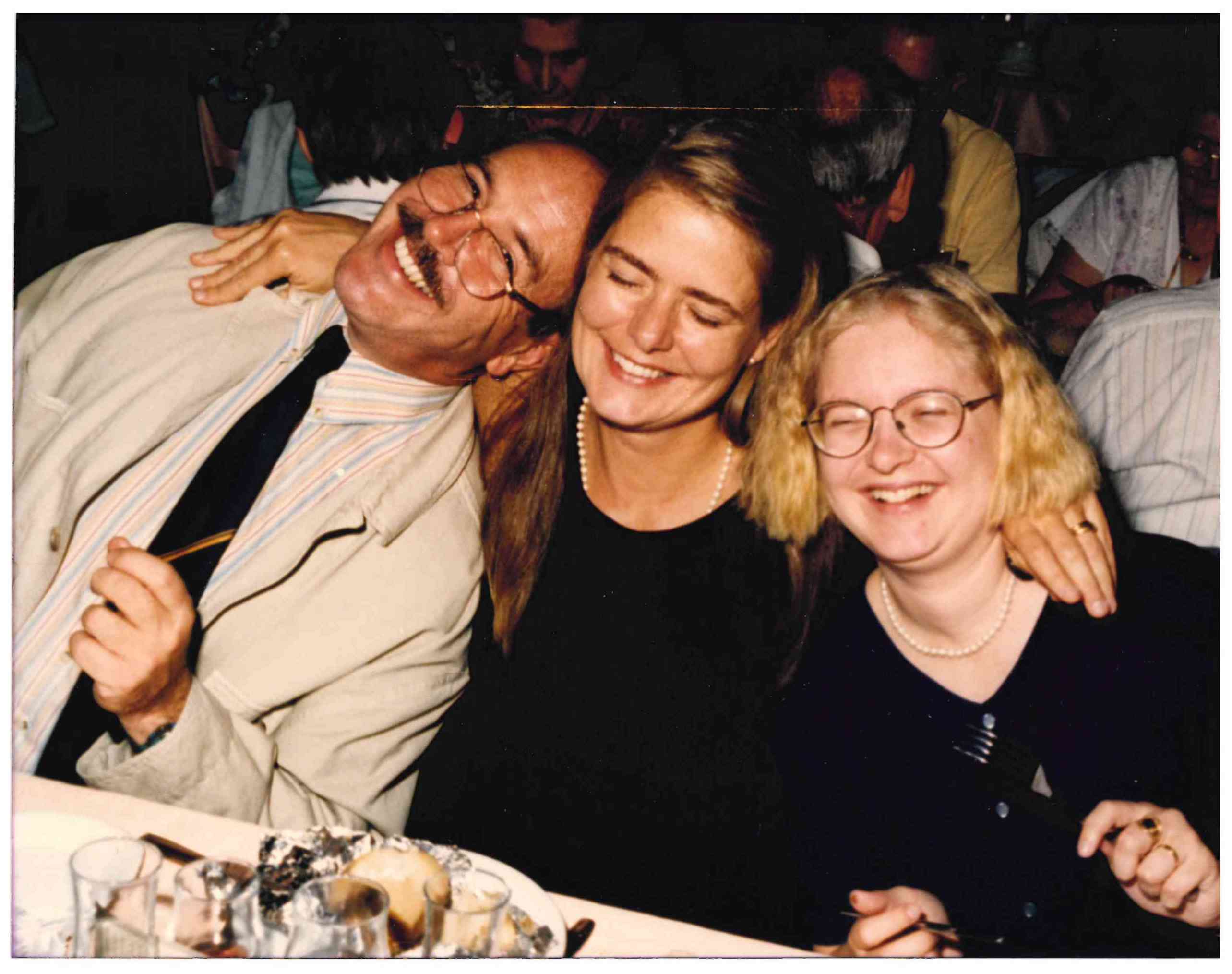 The early days – Ralph Edwards, Marie Lindquist, Monica Plöen. Photo: UMC