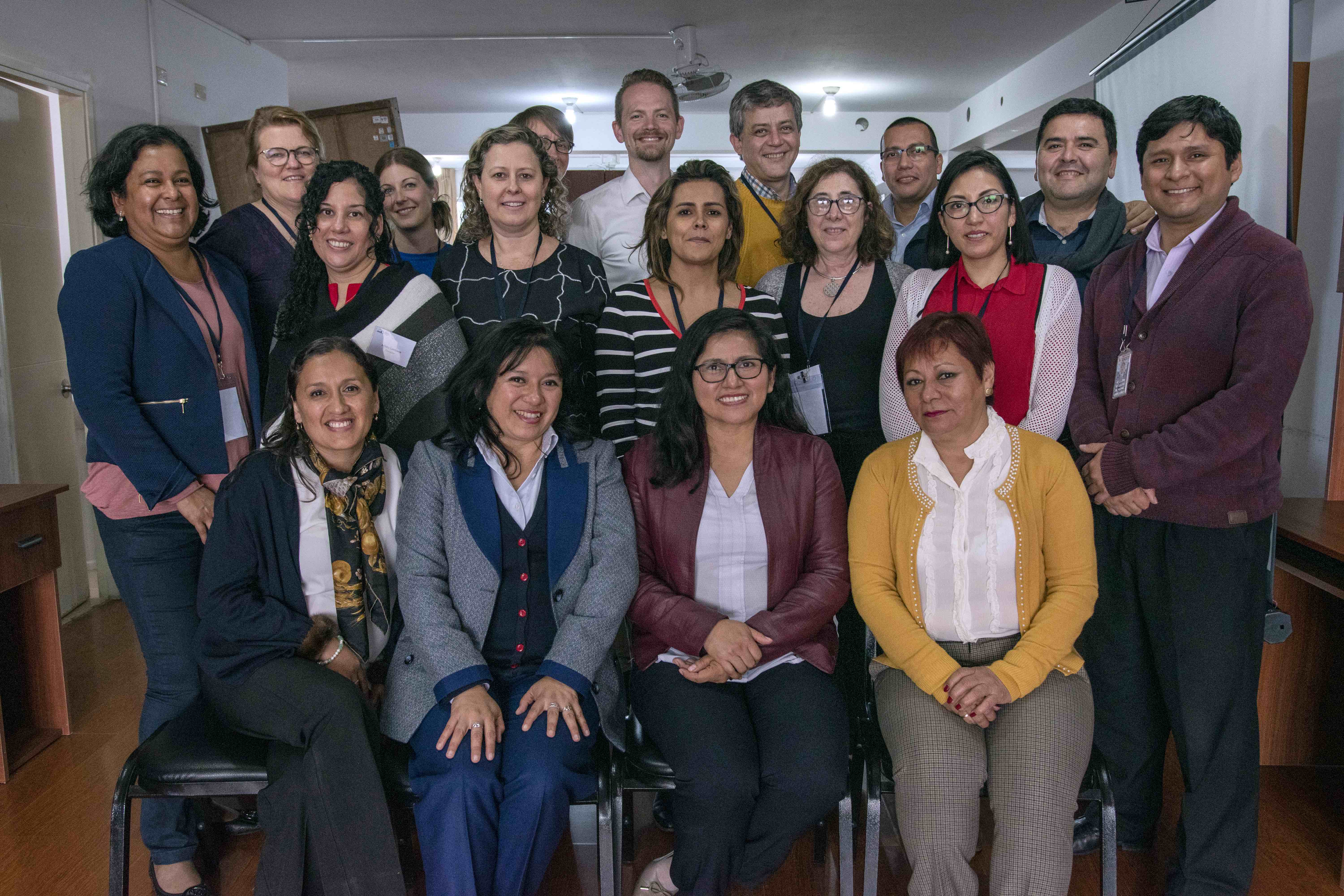 Participants in the Latin American signal workshop. Photo: UMC